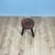 Small Brutalist Tripod Stool in Wood, 1950s For Sale - Image 6 of 11