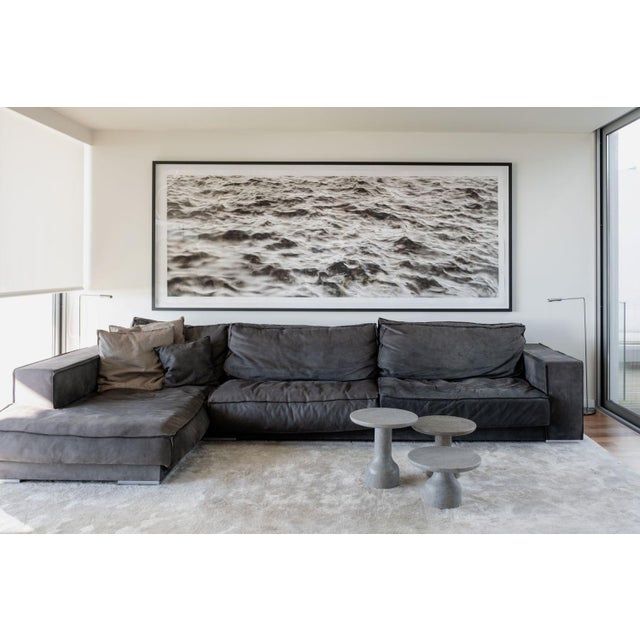 Not Yet Made - Made To Order Peso Minimalist Round Side Table in Limestone by Depping & Jørgensen For Sale - Image 5 of 9