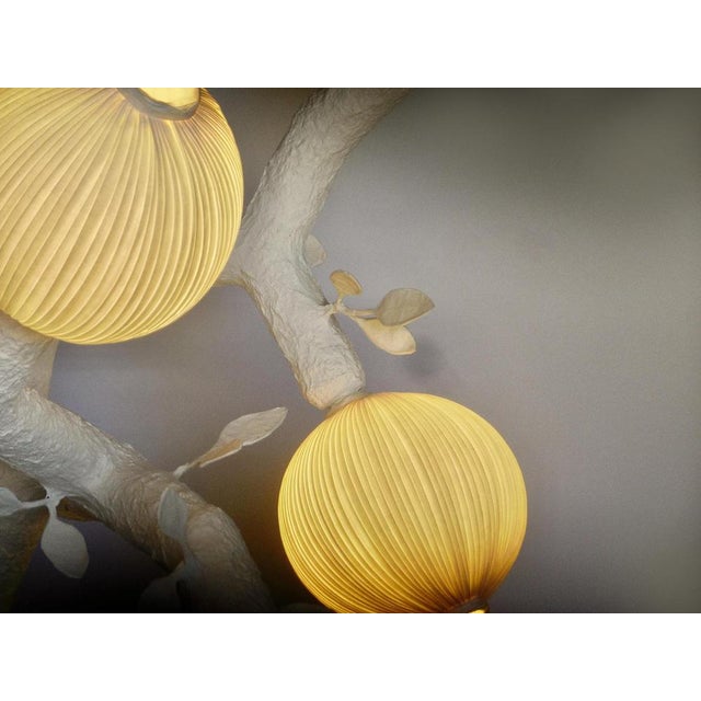 Contemporary Ramages Four Paper Light Sculpture by Papier À Êtres For Sale - Image 3 of 9