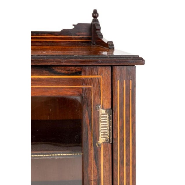 Victorian Music Cabinet in Rosewood, 1880 For Sale - Image 13 of 15