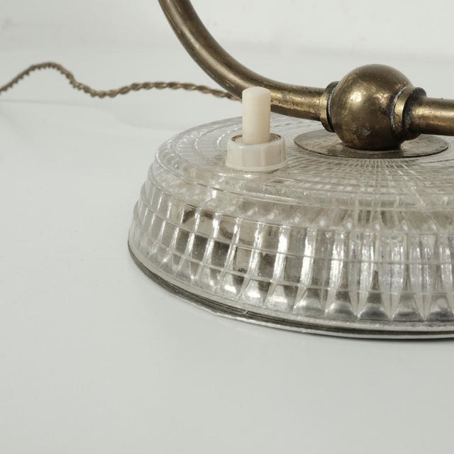 Murano Glass and Brass Campanella Table Lamp, Italy, 1950s For Sale - Image 14 of 17