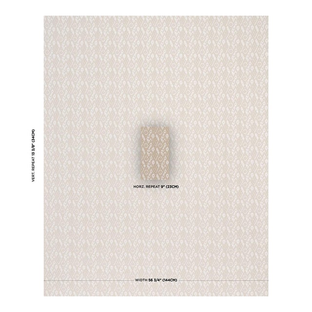 Schumacher Tazzie Performance Fabric In Sand For Sale