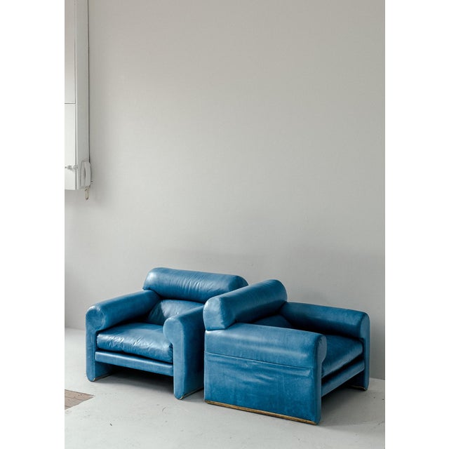 Boho Chic Lounge Chairs by Giuliana Gramigna and Sergio Mazza for Poltrona Frau, Italy, 1970s, Set of 2 For Sale - Image 3 of 14
