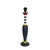 Black Postmodern French Table Lamp by Olivier Villatte, 1980s For Sale - Image 8 of 8
