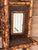 Late 19th Century Late 19th Century English Aesthetic Movement Bamboo Étagère Mirror With Japanned Panels and Shelves For Sale - Image 5 of 12