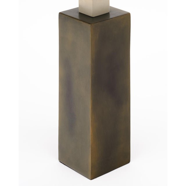 Sculptural, Ceramic Table Lamp, French, Vintage 1970s For Sale - Image 4 of 9