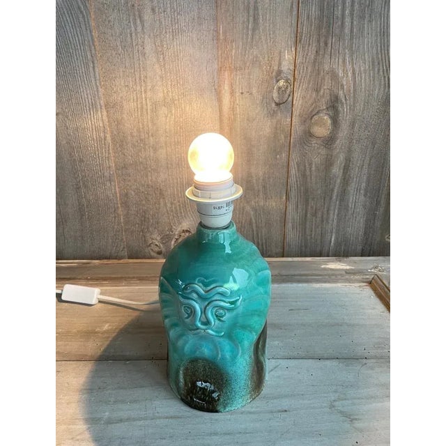 Ceramic Table Lamp, 1980s For Sale - Image 3 of 7