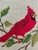 Traditional 1960s Red Cardinal Bird Framed Needlepoint For Sale - Image 3 of 9