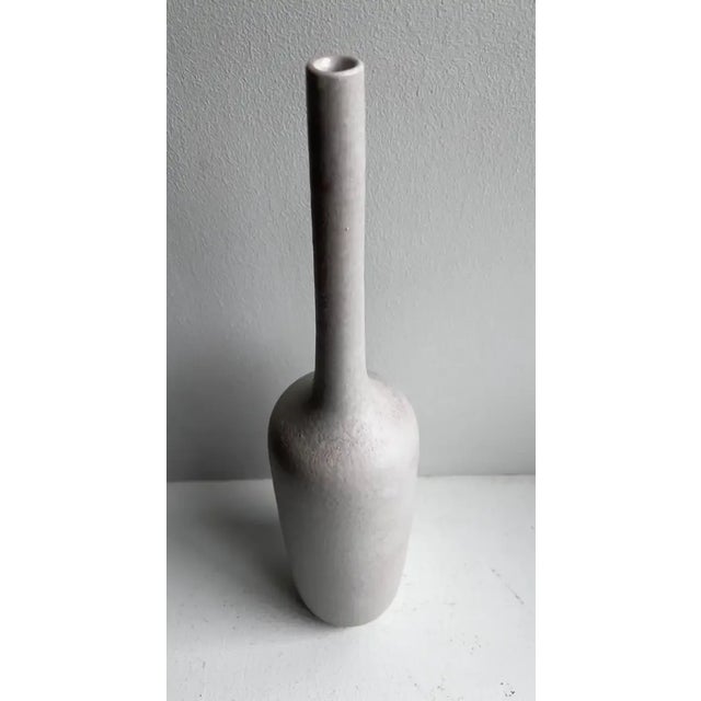 Circa 1950s Tall Italian Raymor Bitossi Ceramic Bottle For Sale In Philadelphia - Image 6 of 10
