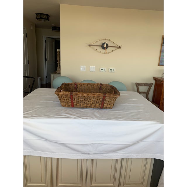 Antique French Kindling Basket For Sale - Image 9 of 10