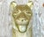 Brass Vintage Chapman Brass Lioness Head Sculpture For Sale - Image 8 of 16