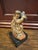 19th Century Santos Sculpture- Christ Bearing the Cross on Stand- Terracotta For Sale In Pittsburgh - Image 6 of 10