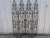 Antique 4 Panel Iron Screen. For Sale - Image 4 of 15
