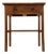 Antique English Edwardian Teak Side Table For Sale