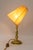 Metal Historistic Table Lamp with Fabric Shade, Vienna, 1890s For Sale - Image 7 of 18