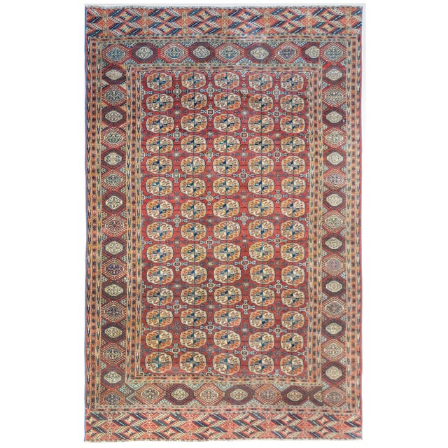 Early 20th Century Persian Tekeh Rug For Sale - Image 12 of 12