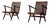Dutch Teak and Webbing Chairs, 1950s, Set of 2 For Sale