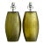 Vintage Styled After Donghia Hollywood Regency Glass Lamps - A Pair For Sale