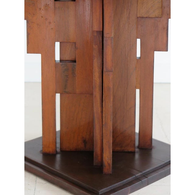 Gueridon Table with Briar Top and Sculptural Base, Italy, 1930s For Sale - Image 12 of 14