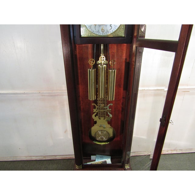Howard Miller Ambassador Collection Mahogany Grandfathers Clock Chairish