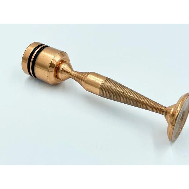 1970s Brutalist Cooper Candleholder, 1970s For Sale - Image 5 of 6