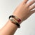 Bochic “Orient” Sapphire, Coral & South Sea Pearl Bangle Set 18K & Silver For Sale - Image 11 of 12
