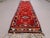 Vintage Turkish Handmade Tribal Runner Rug in Wool For Sale - Image 9 of 9