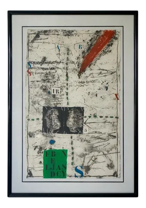 Mixed Media Etching Proof by James Coignard