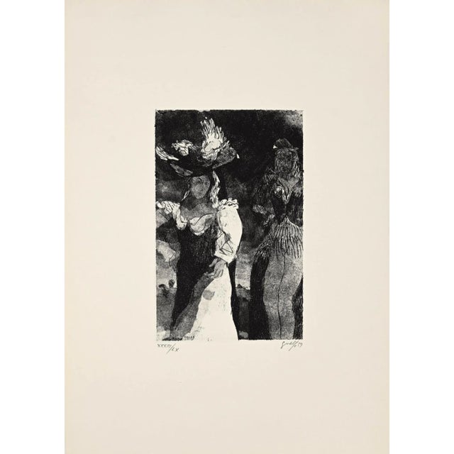 Night Dream is an original etching realized by Guelfo Bianchini in 1959. The artwork is hand-signed by the artist on the...