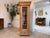 Rustic Farmhouse Display Cabinet in Natural Wood For Sale - Image 12 of 12