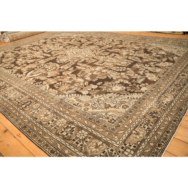 Vintage Distressed Kaboutrahang Carpet - 10'1" x 12'11" For Sale - Image 10 of 12