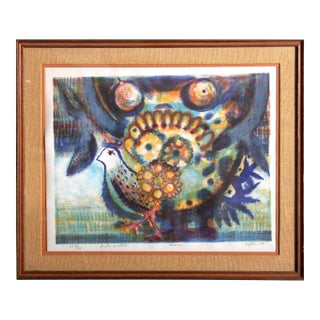 Juan García Ripollés, Paloma, Lithograph For Sale