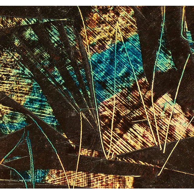 Modern David Rosen (b.1912), Dancing Figures, Oil on Board, 1979 For Sale - Image 3 of 3