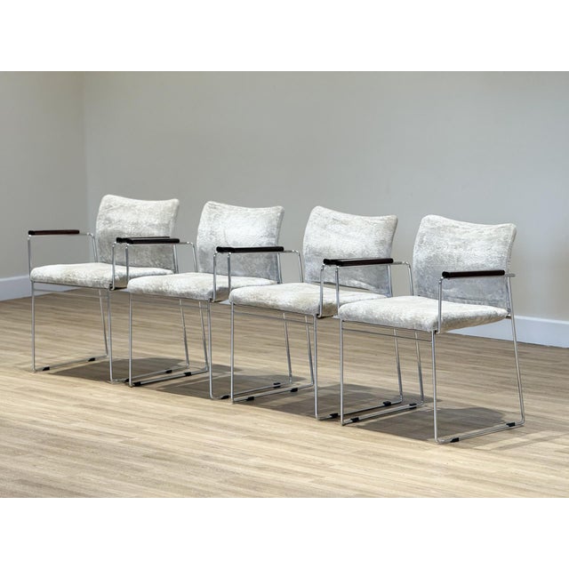 Jano Chairs by Kazuhide Takahama for Gavina, 1960s, Set of 4 For Sale - Image 6 of 15