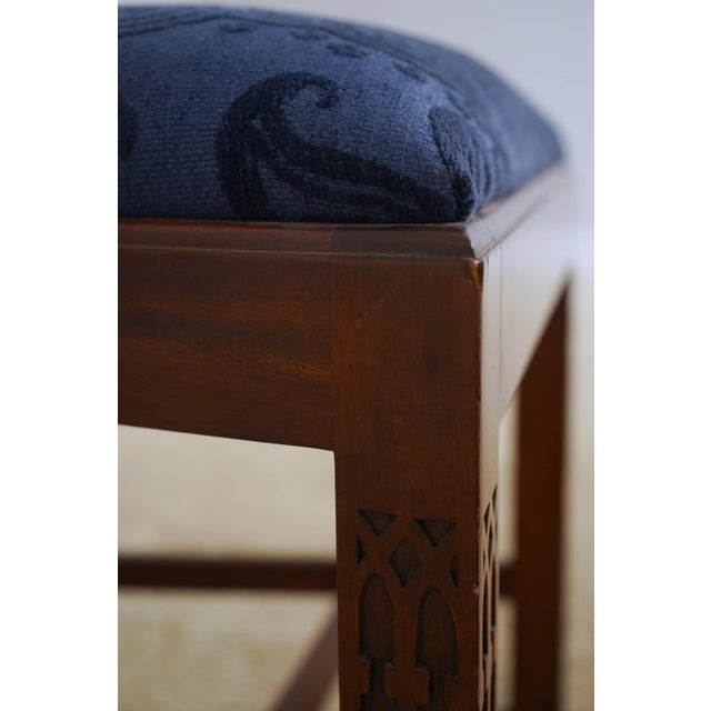 Pair of Maitland Smith Mahogany Dining Chairs For Sale - Image 14 of 18