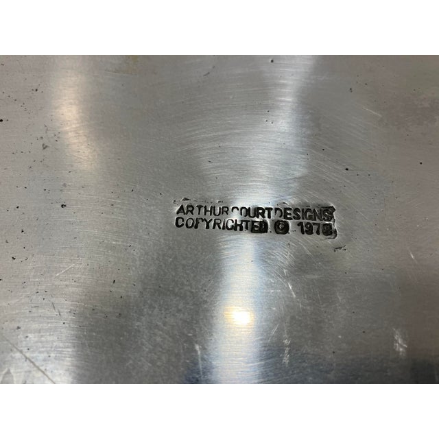 Arthur Court Tray Dated 1978 For Sale - Image 4 of 5