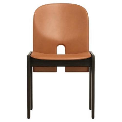 Not Yet Made - Made To Order Wood and Leather 121 Chair by Afra & Tobia Scarpa For Sale - Image 5 of 15