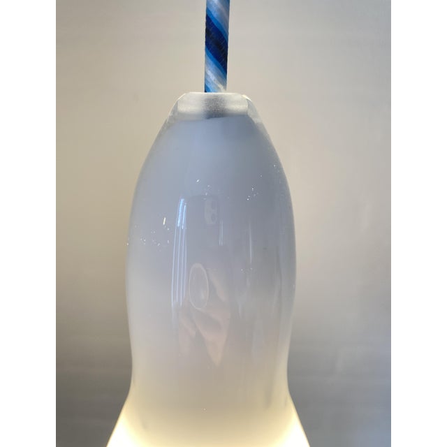 Holmegaard Pendant Lamps in White Opal Glass from Holmegaard, 1960s, Set of 2 For Sale - Image 4 of 9