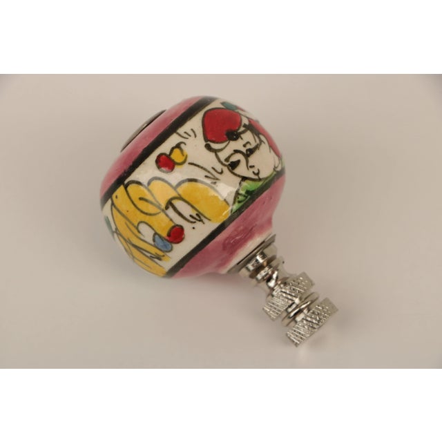 Turkish Ceramic Lamp Finial For Sale - Image 4 of 7