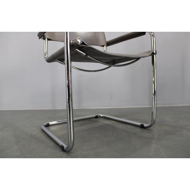 Bauhaus Cantilever Armchairs by Mart Stam, Italy, 1980s, Set of 4 For Sale - Image 13 of 18