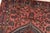 Hamedan Rug 4'5'' X 7'2'' Red Wool Vintage Tribal Hand-Knotted Oriental Carpet For Sale In Philadelphia - Image 6 of 12