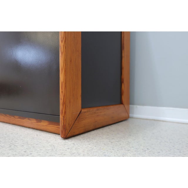Vintage Postmodern Laminate and Wood Sideboard, 1970s For Sale - Image 14 of 15