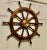 Wood Large Mid 20th Century Teak Ships Wheel, 1960s For Sale - Image 7 of 8