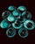 Mid 20th Century 36 French Varages Jade Green Dishes Set For Sale - Image 5 of 11