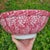Vintage Italian Roma Inc. Large 13" Red Spongeware Ceramic Serving Bowl – Vibrant Cranberry - Kitchen Decor For Sale In Providence - Image 6 of 8