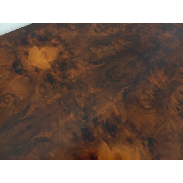 Vintage Rectangular Coffee Table in Elm and Burl, 1970s For Sale - Image 18 of 18