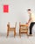 Beige Model 75 Dining Chairs in Oak with Paper Cord Weave by Niels O. Møller for j.l. Møllers, Denmark, 1950s, Set of 4 For Sale - Image 8 of 18