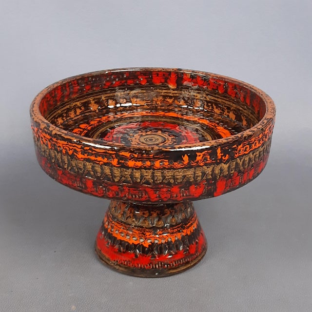 Vintage Ceramic Stand in Aldo Londi Bitossi, 1960 For Sale - Image 3 of 14