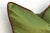 1990s Pair of Morya Green Zardozi Pillows For Sale - Image 5 of 6