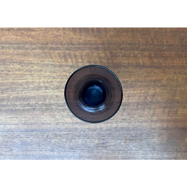 Glass Vintage Glass Vase from Tlt, Japan, 1970s For Sale - Image 7 of 10